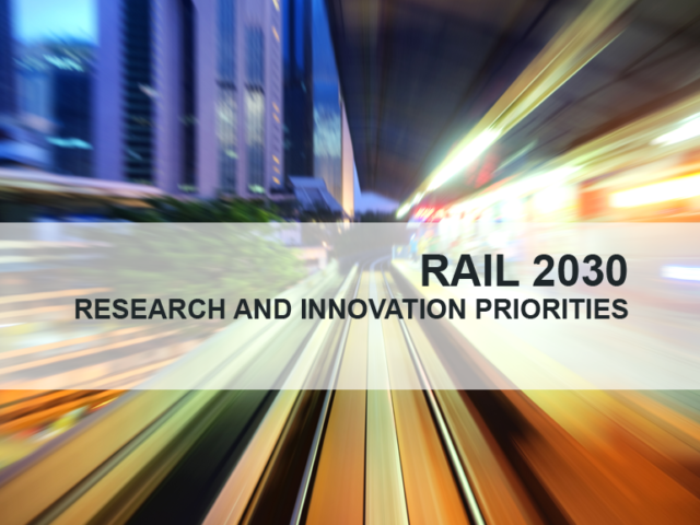 Rail 2030 – Research and innovation priorities