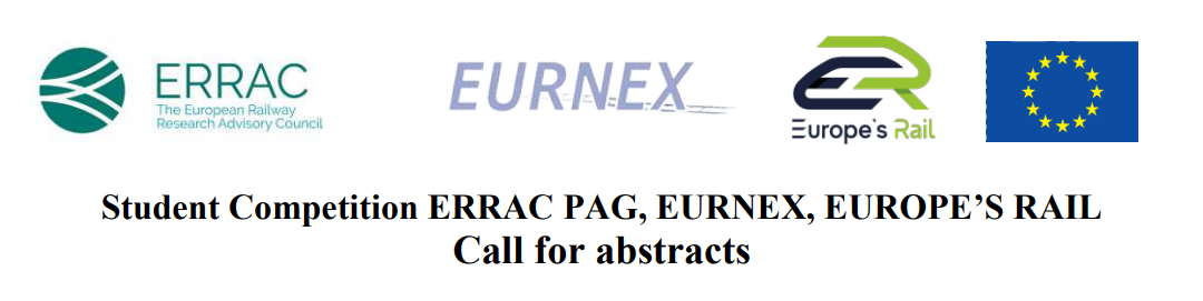 Student Competition ERRAC PAG, EURNEX, EUROPE’S RAIL – Call for abstracts